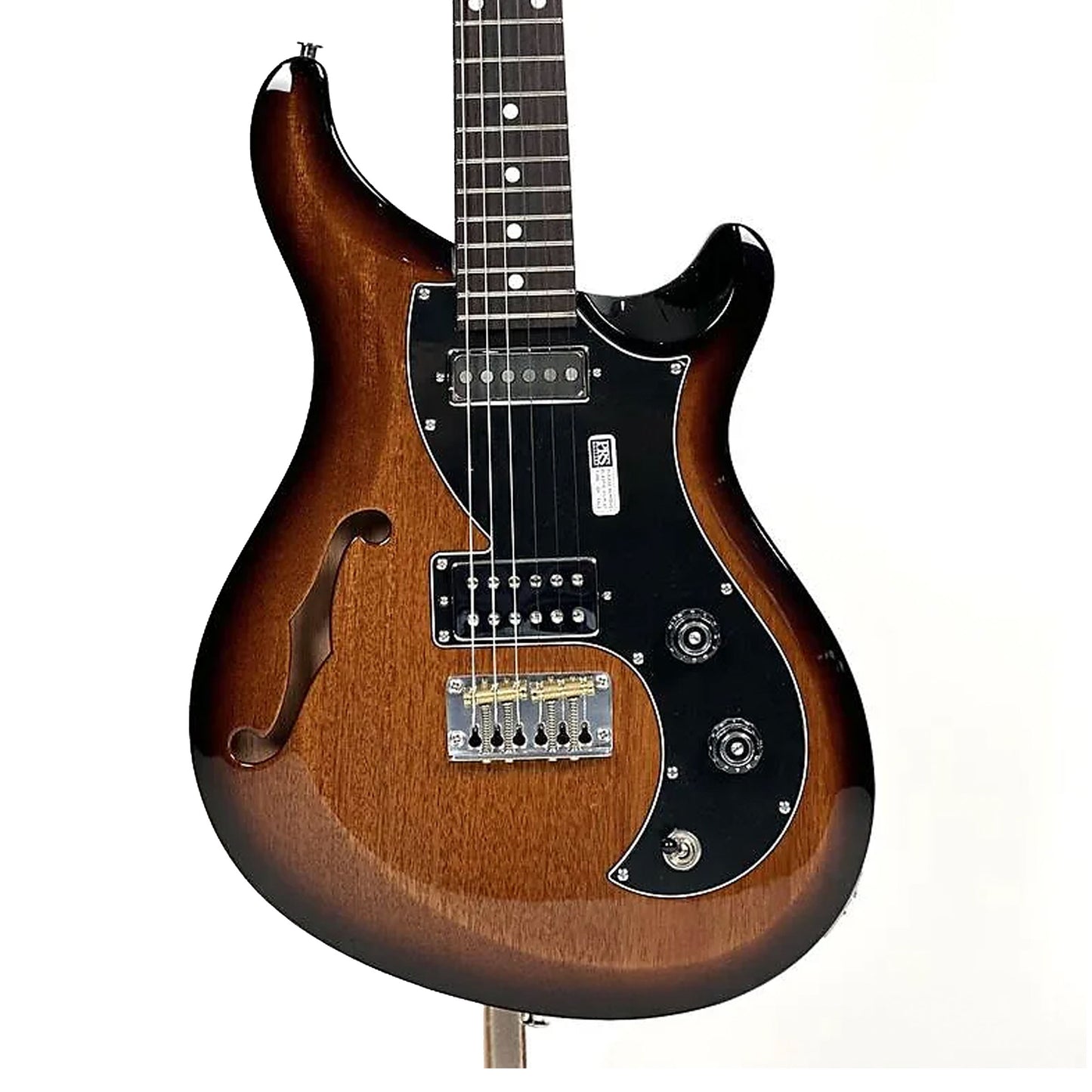 PRS S2 Vela Semi-Hollow - McCarty Tobacco Sunburst Gloss Finish