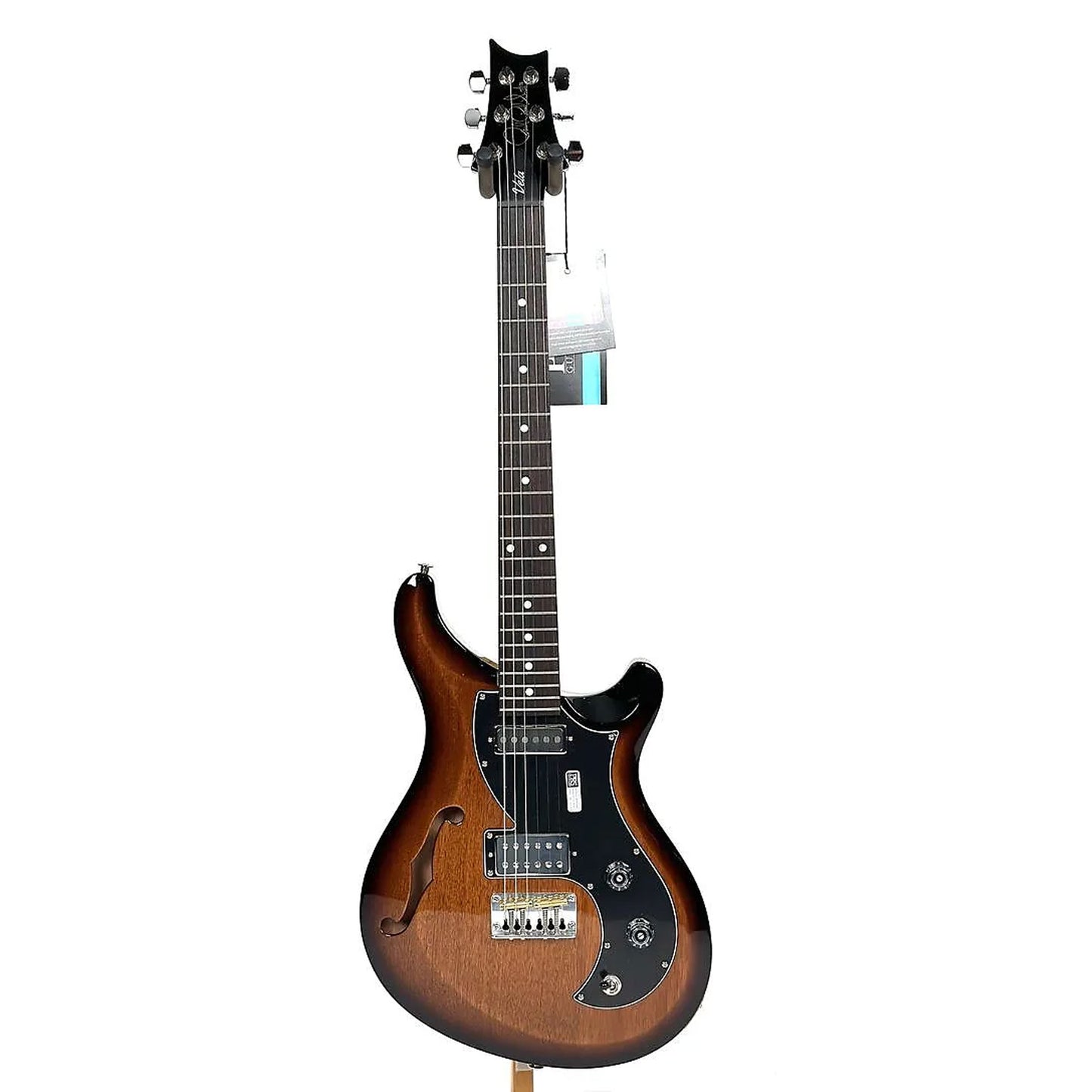 PRS S2 Vela Semi-Hollow - McCarty Tobacco Sunburst Gloss Finish