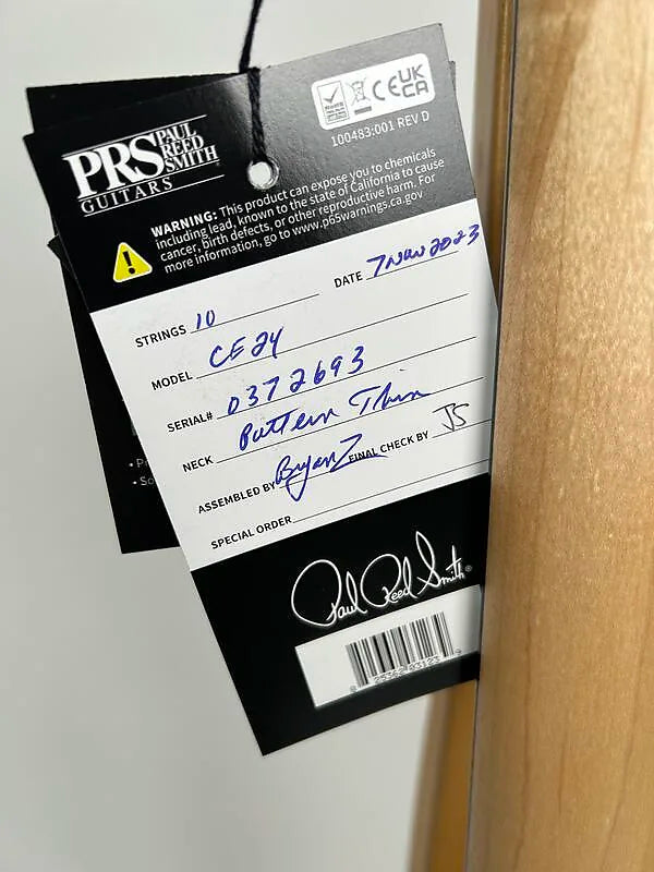 PRS CE 24 - Electric Guitar - Faded Blue Smokeburst