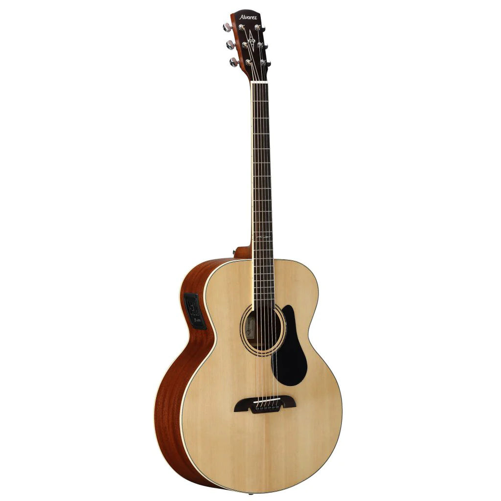 Alvarez ABT60E Acoustic Electric Baritone Guitar in Natural