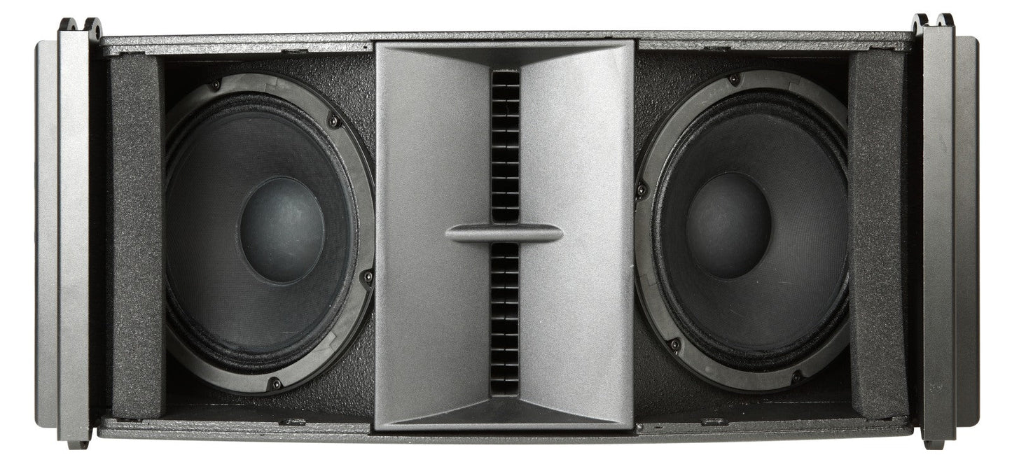 Axiom AX2010A Dual 10", Active, High-Output, Powered, CORE Processed, Vertical Array Element (Black)