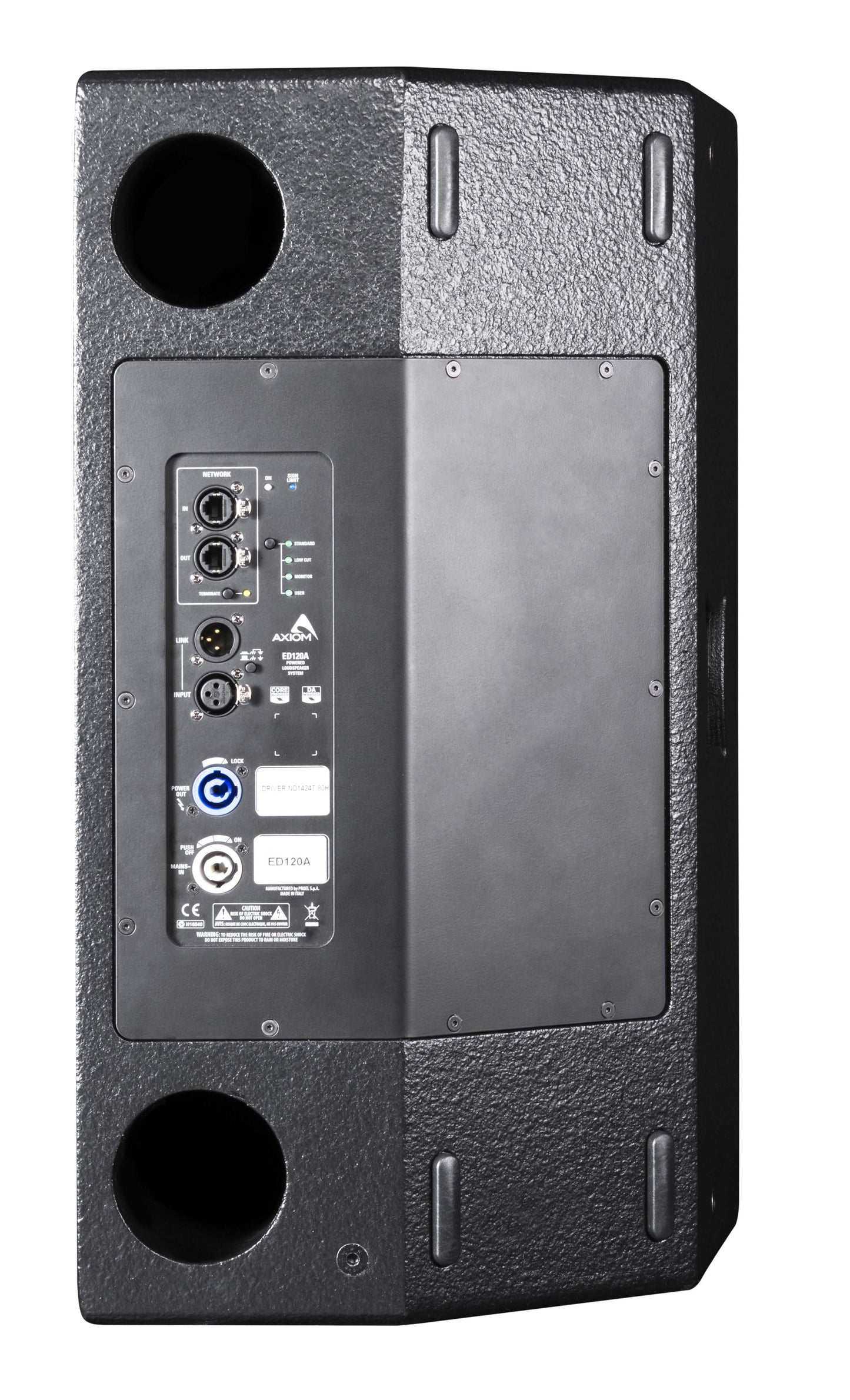 Axiom ED120A 12" Active, 2-Way, Full-range, CORE Processed, Powered, Loudspeaker System