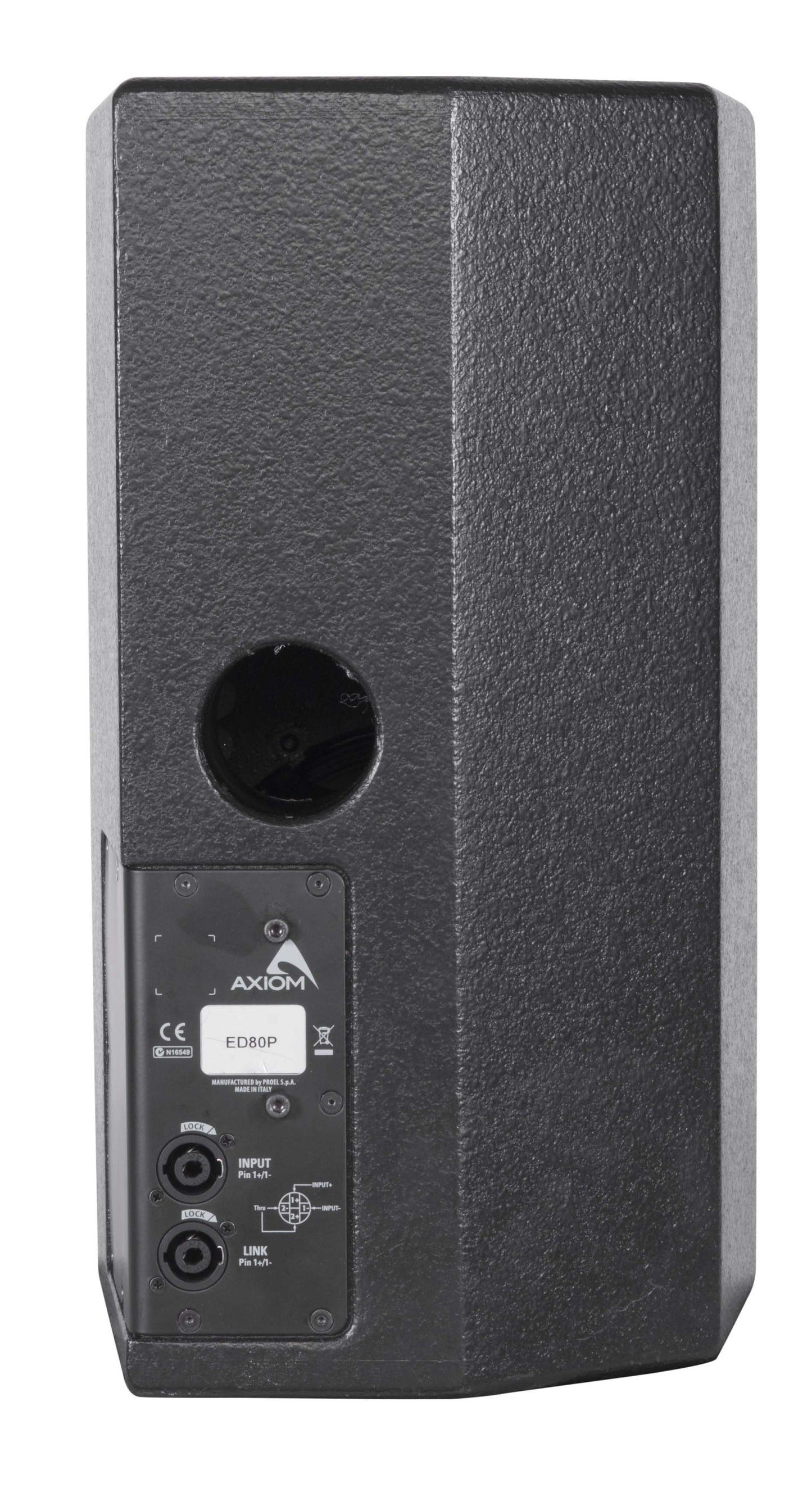 Axiom ED80P 8" Passive, 2-Way, Full-range, Compact Loudspeaker