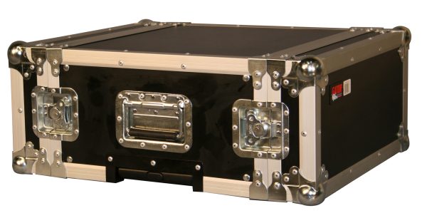 G-TOUR 4UW - 4U, Standard Audio Road Rack Case, w/ Wheels