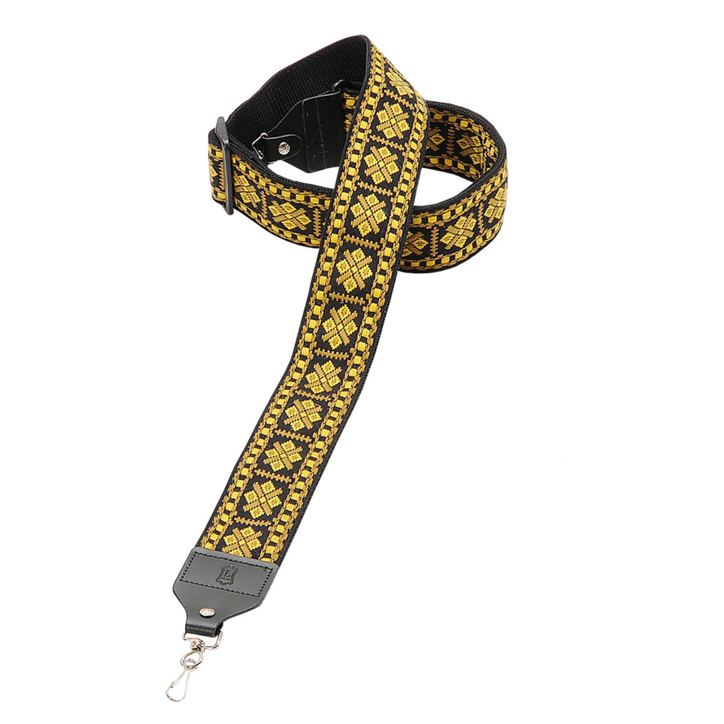 2" Wide Jacquard Banjo Strap.