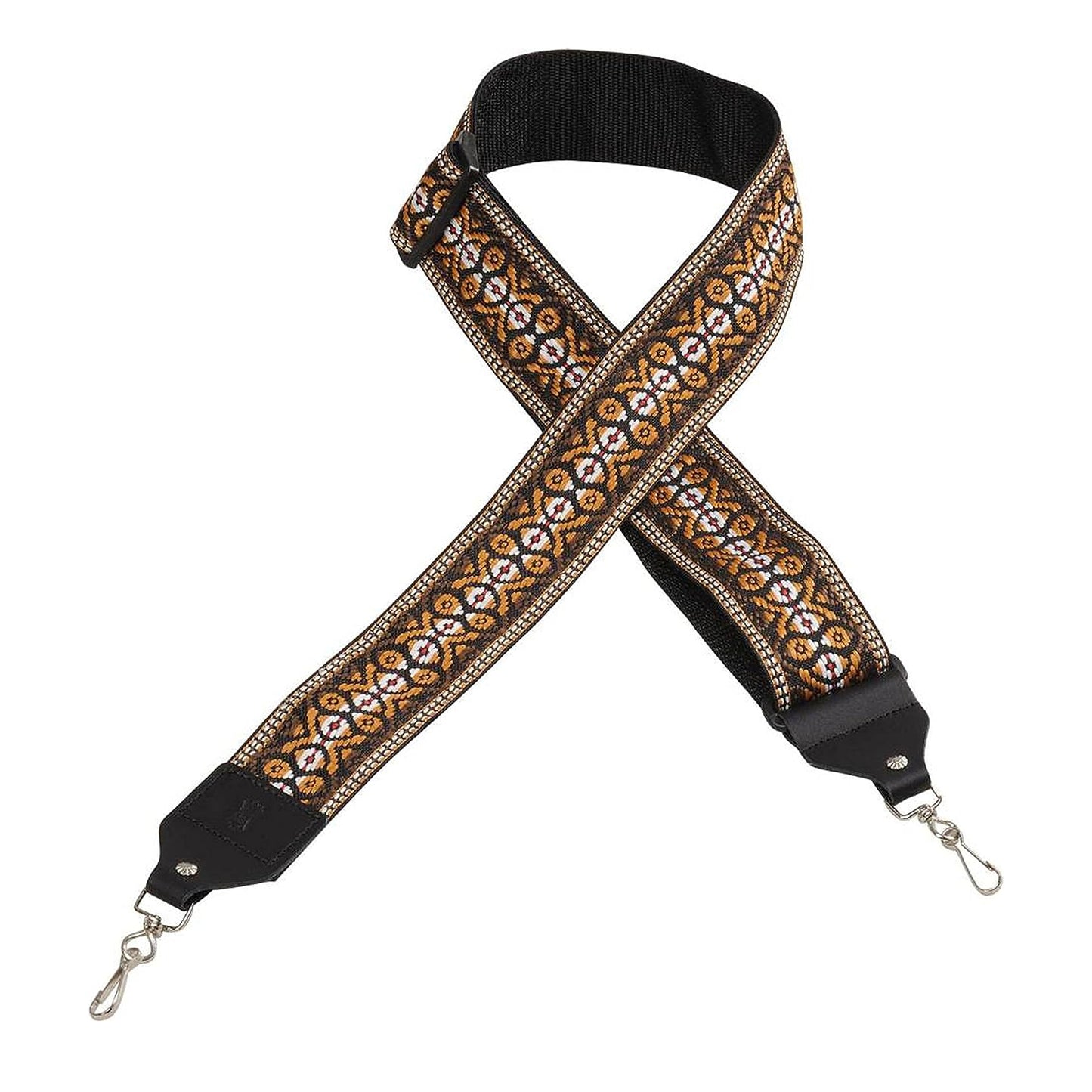 2" Wide Jacquard Banjo Strap.