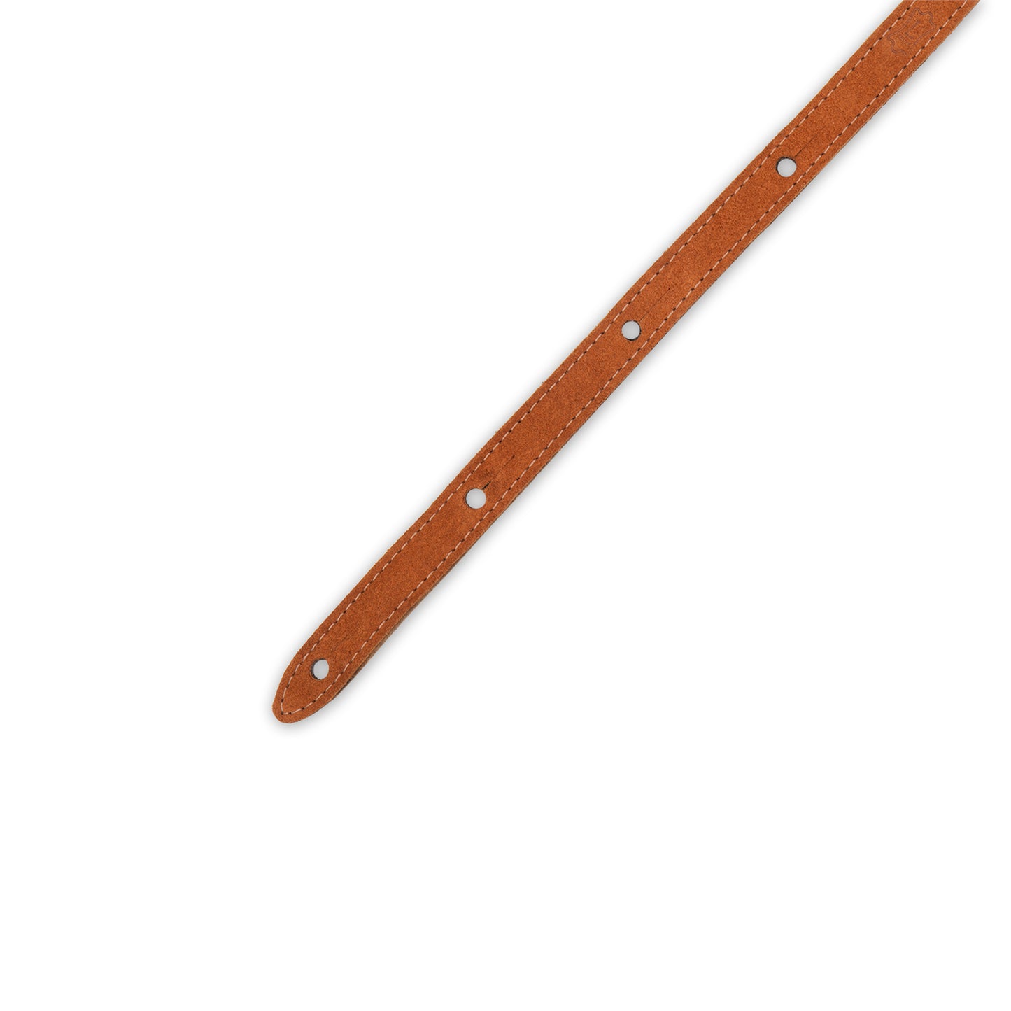 3/4" Wide Brown Genuine Leather Mandolin Strap.