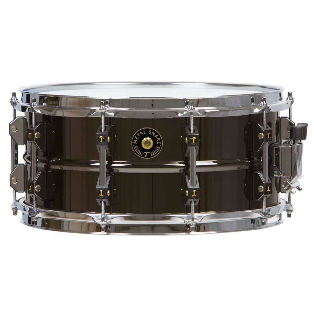 Tamburo METAL Series Snare Drum (14" x 6.5") - Steel Model Black Nickel Finish