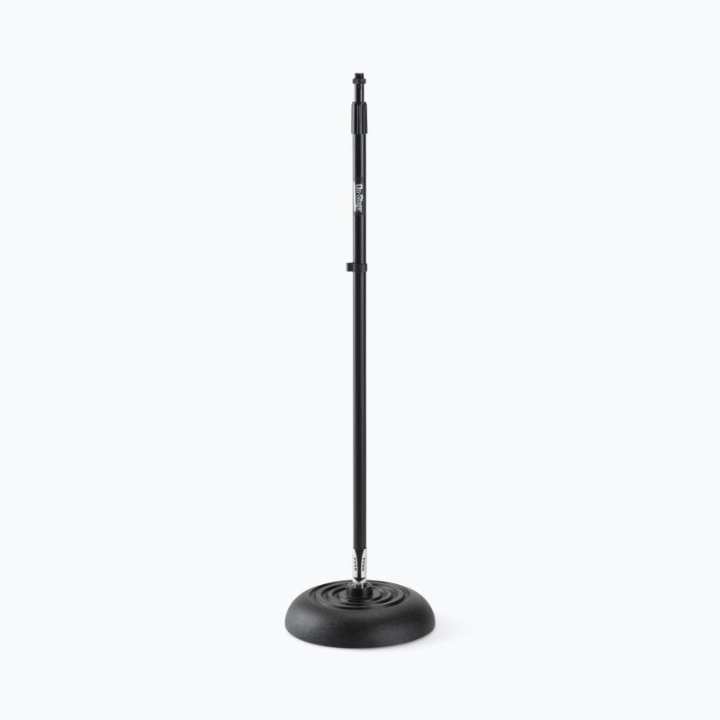 Quarter-Turn Round-Base Mic Stand