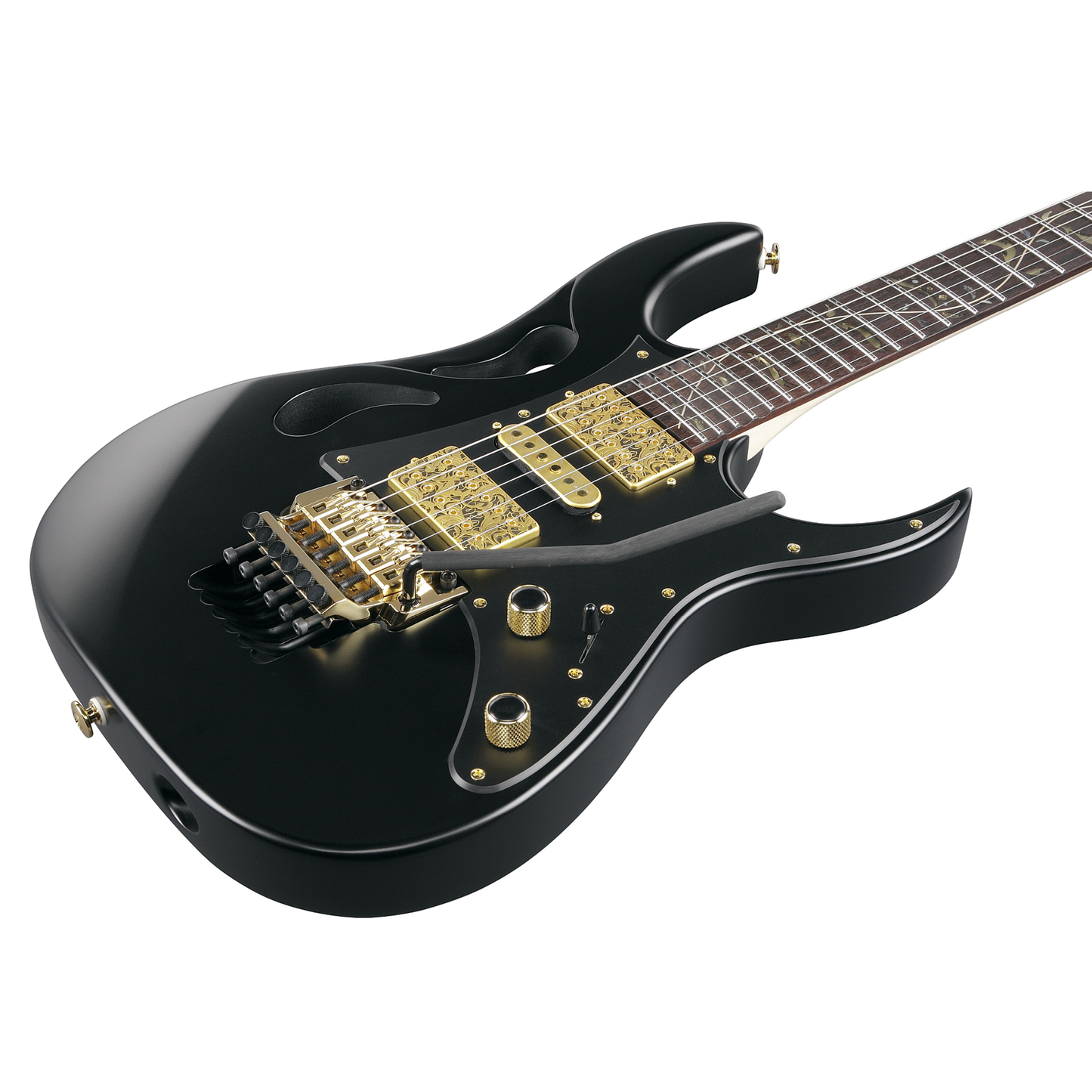 Ibanez PIA3761XB Steve Vai Signature - Electric Guitar with Edge Tremolo - Onyx Black