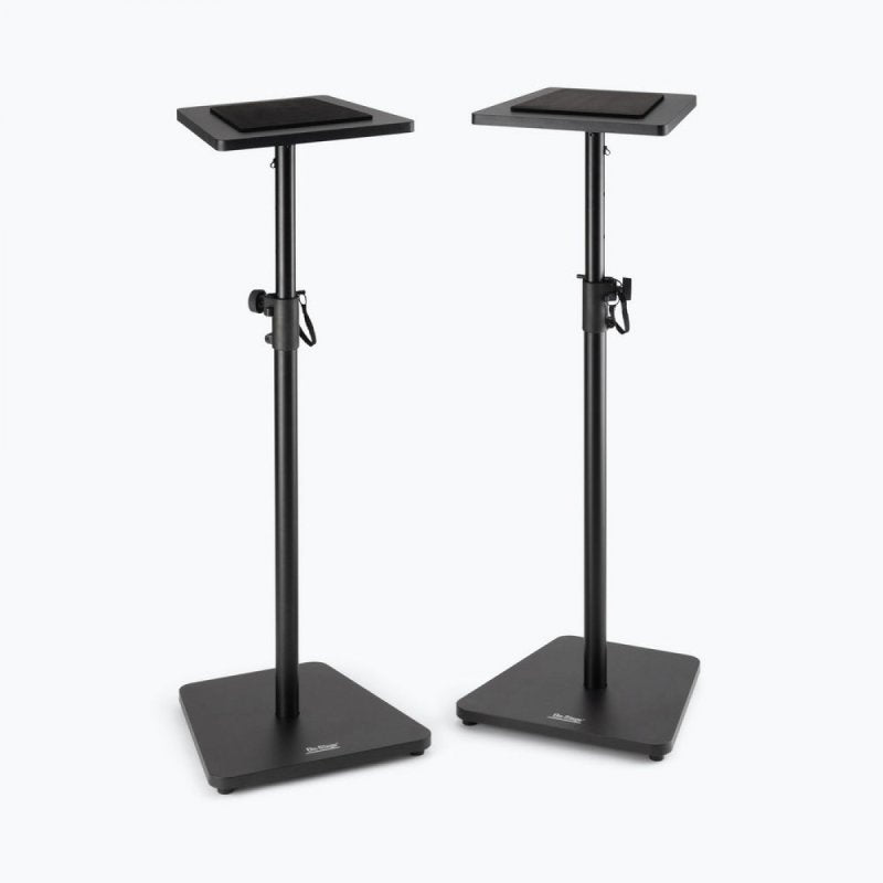 Wood Studio Monitor Stands (Black, Pair)