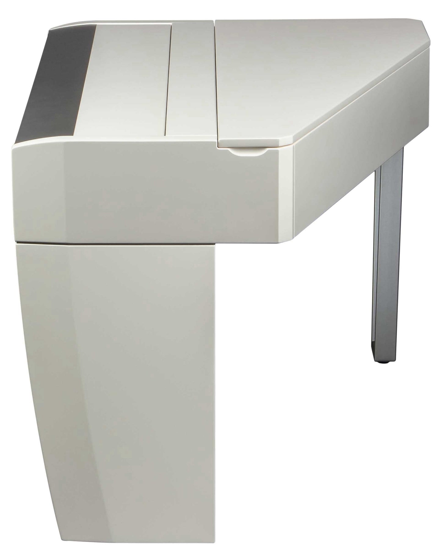 Dexibell VIVOH10MGWHP VIVO H10MG Digital Mini Grand Piano in Polished White