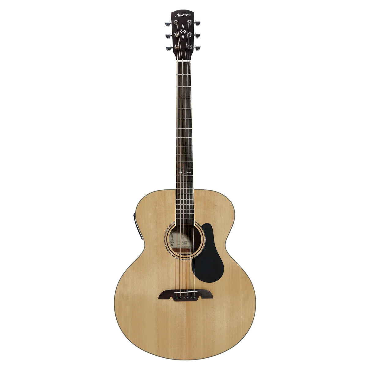 Alvarez ABT60E Acoustic Electric Baritone Guitar in Natural