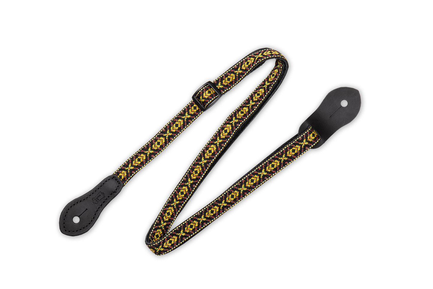 Levy's Leathers - MJ19UKE-002 - 1/2" Wide Jacquard Mandolin/ukulele Strap.