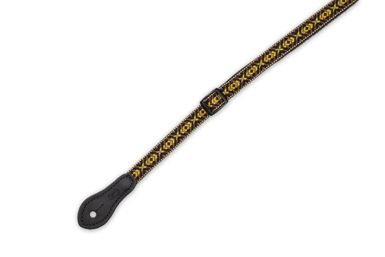 Levy's Leathers - MJ19UKE-002 - 1/2" Wide Jacquard Mandolin/ukulele Strap.