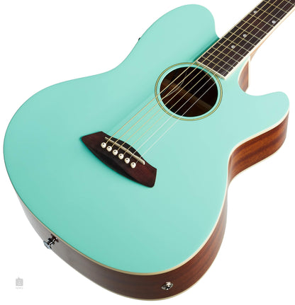 Ibanez Talman TCY10E Acoustic-Electric Guitar - Sea Foam Green