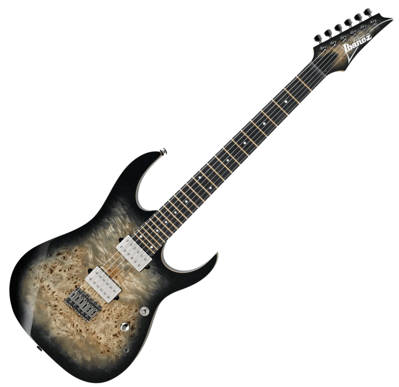 Ibanez Premium RG1121PB - Charcoal Black Burst