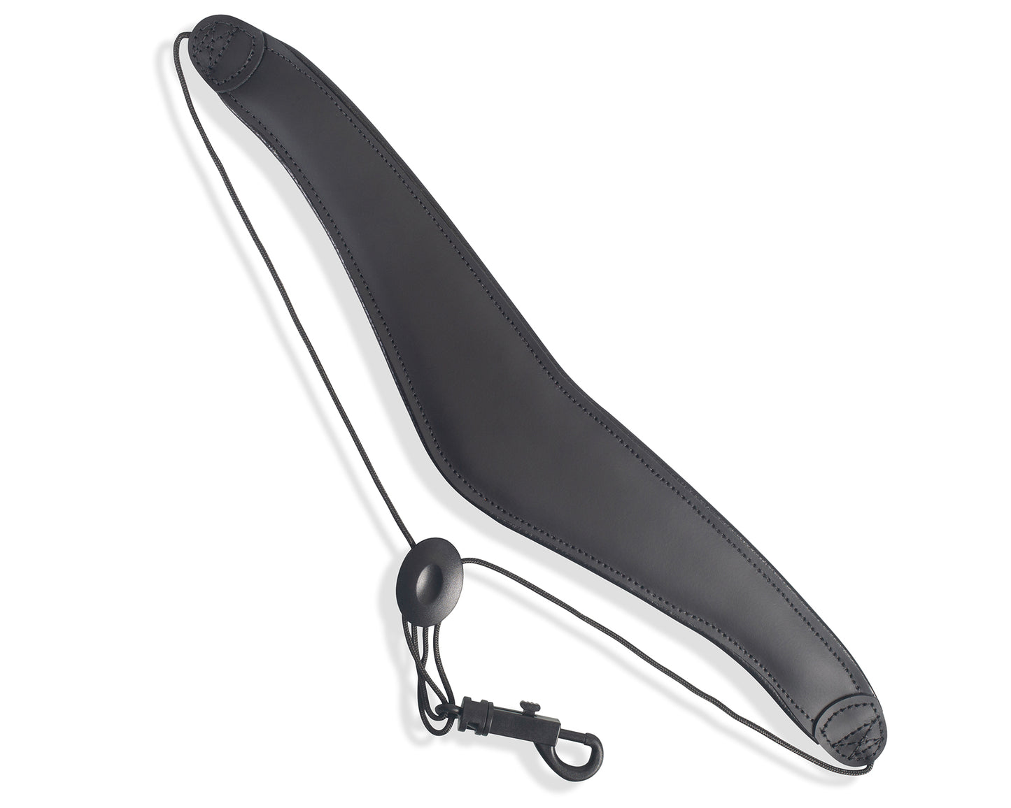 Noir Leather Sax Strap Saxophone Strap - M27L-BLK