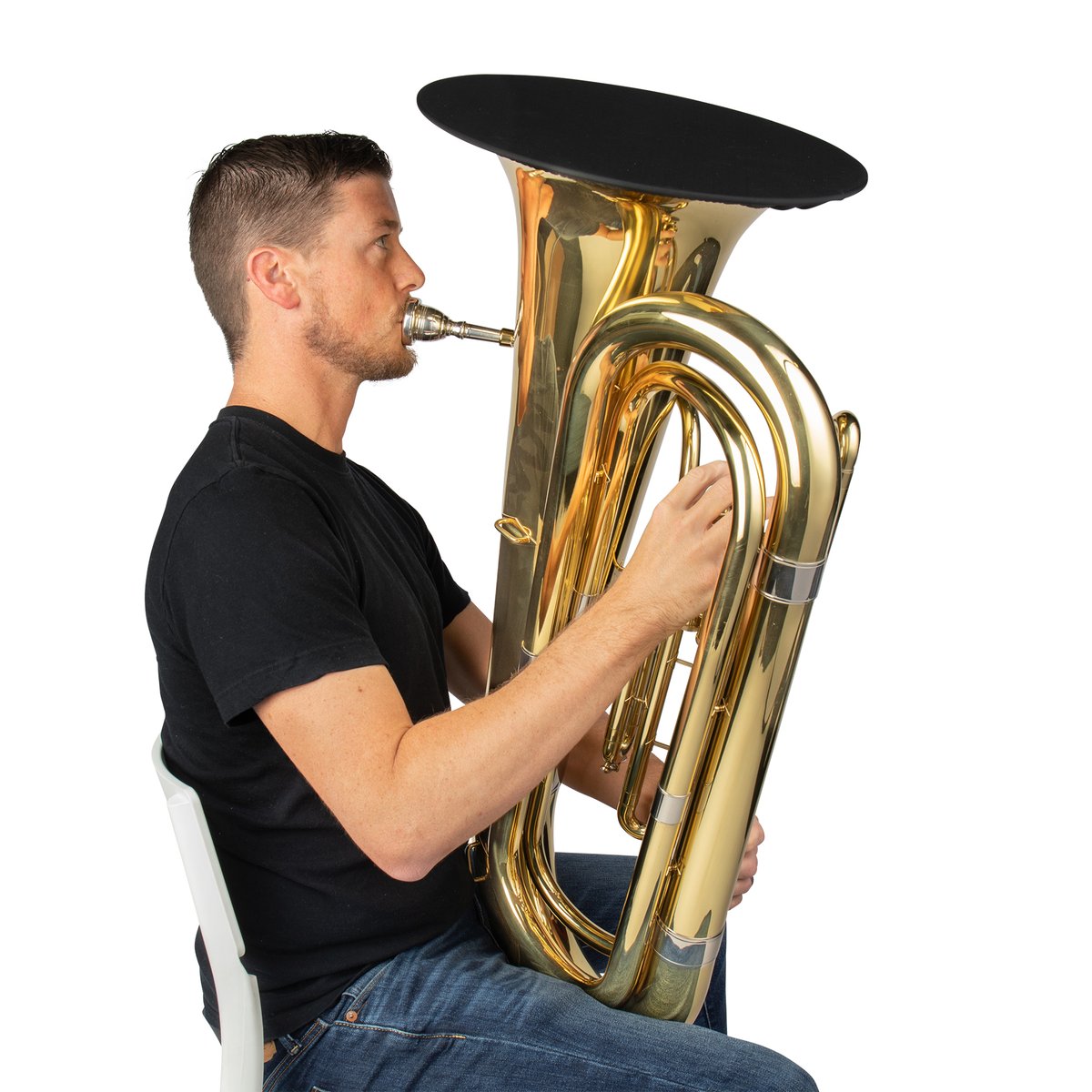 Black Non-Filter Bell Cover, 15.5 – 17.5 Inches