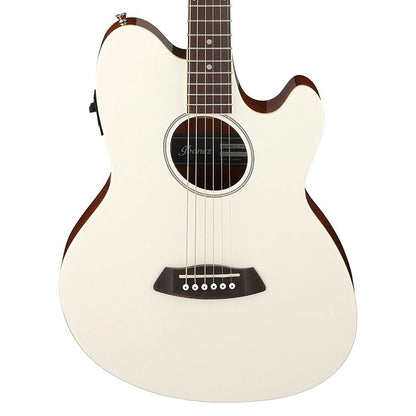 Ibanez Talman TCY10E Acoustic-electric Guitar in Ivory