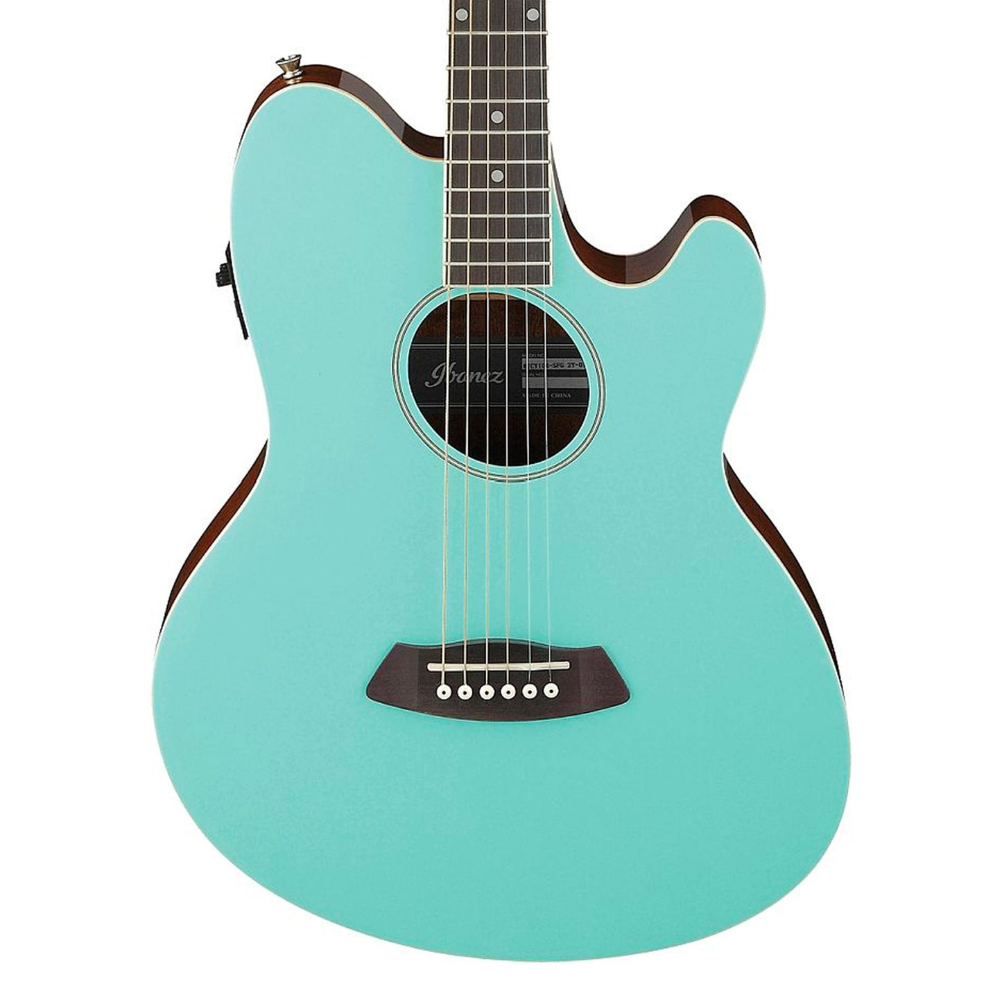 Ibanez Talman TCY10E Acoustic-Electric Guitar - Sea Foam Green