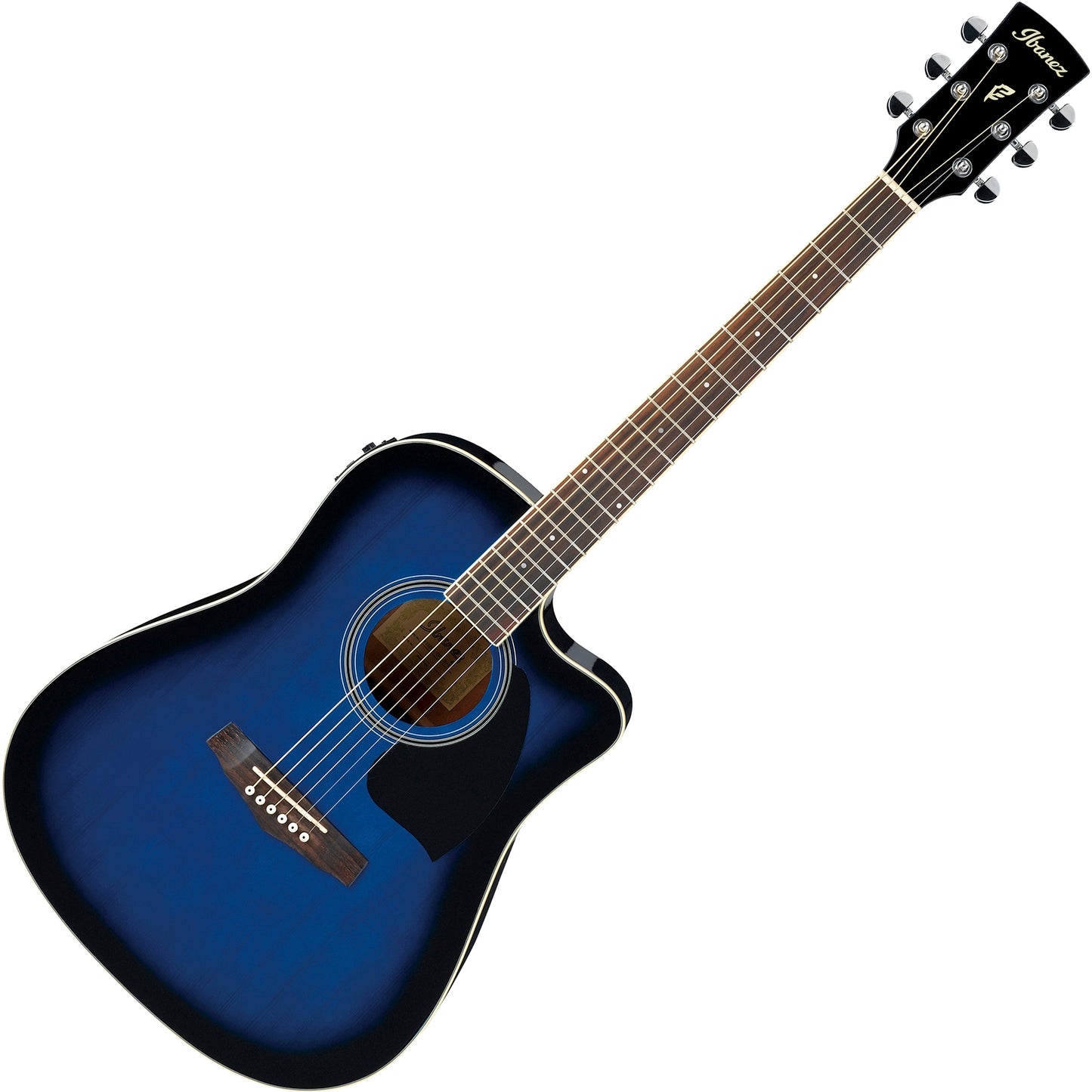 Ibanez PF15ECETBS Dreadnought 6 String Acoustic-Electric