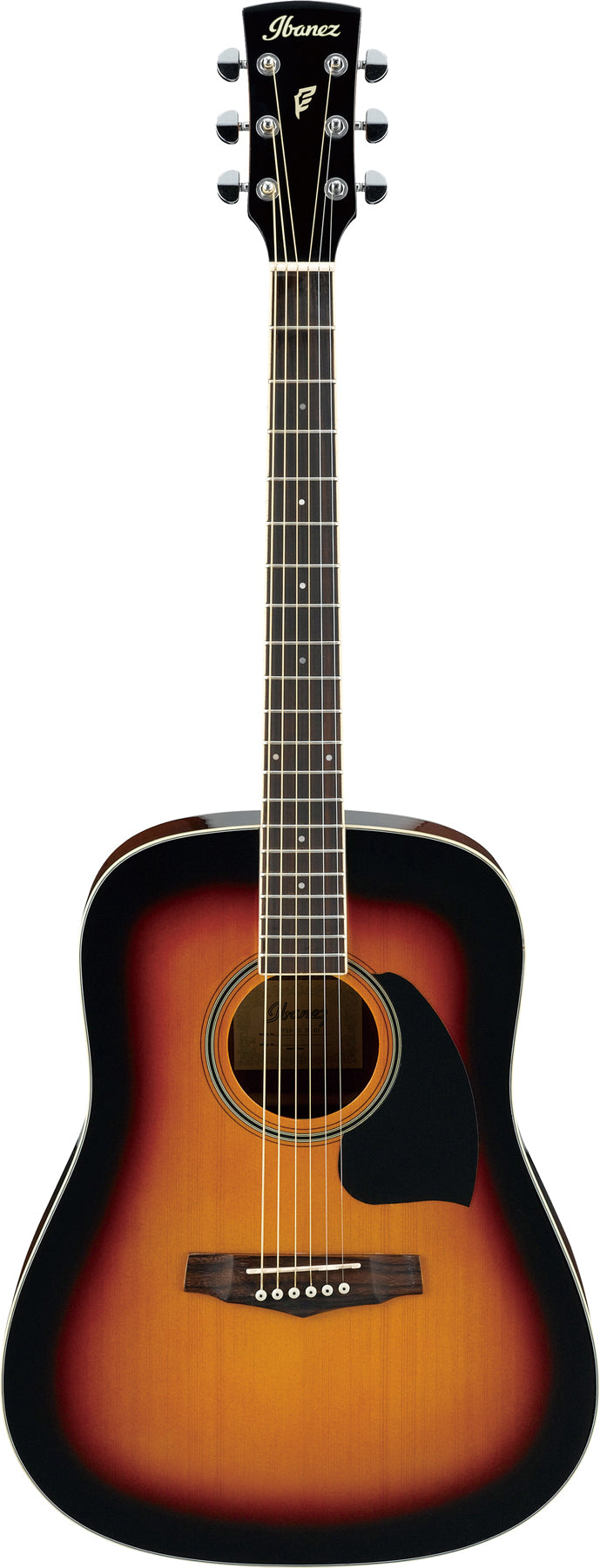 Ibanez PF15VS PF Series Vintage Sunburst High Gloss 6 String RH Acoustic Guitar