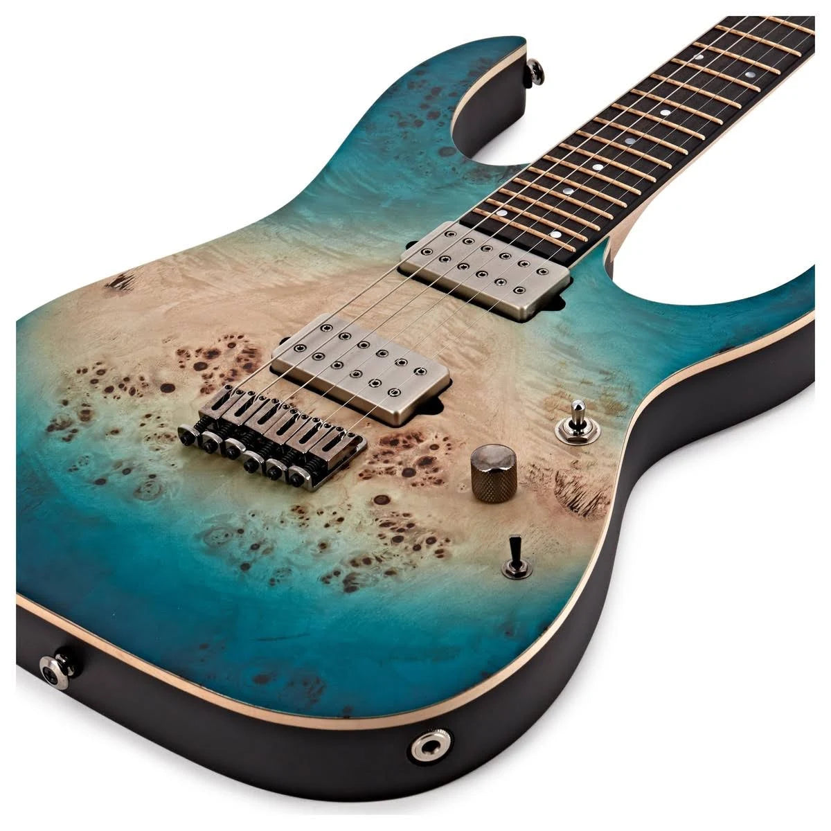 Ibanez Premium RG1121PB electric guitar in Caribbean Islet Flat