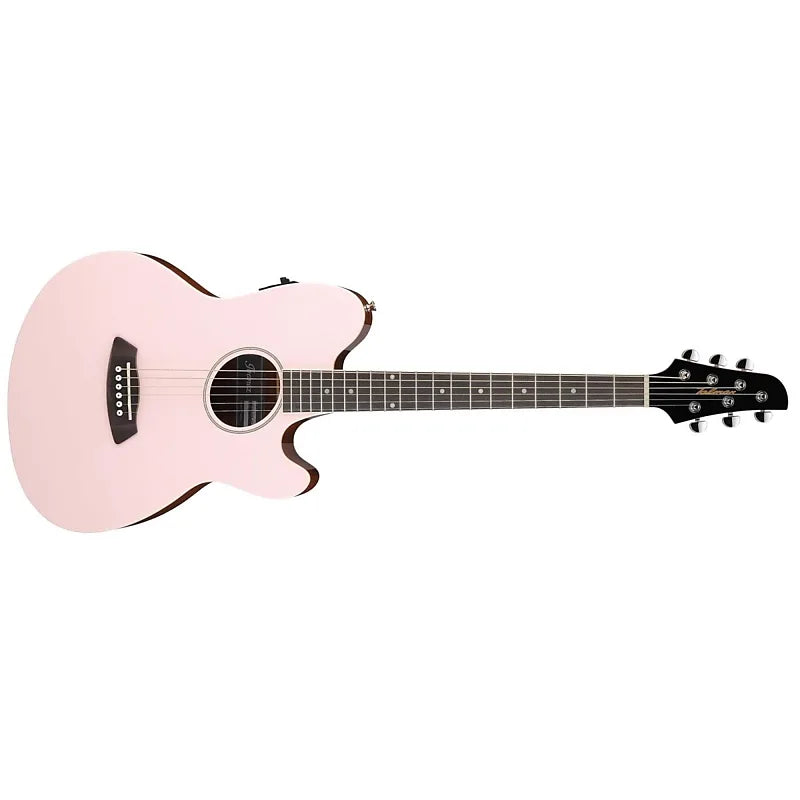 Ibanez Talman TCY10E Acoustic-electric Guitar - Pastel Pink