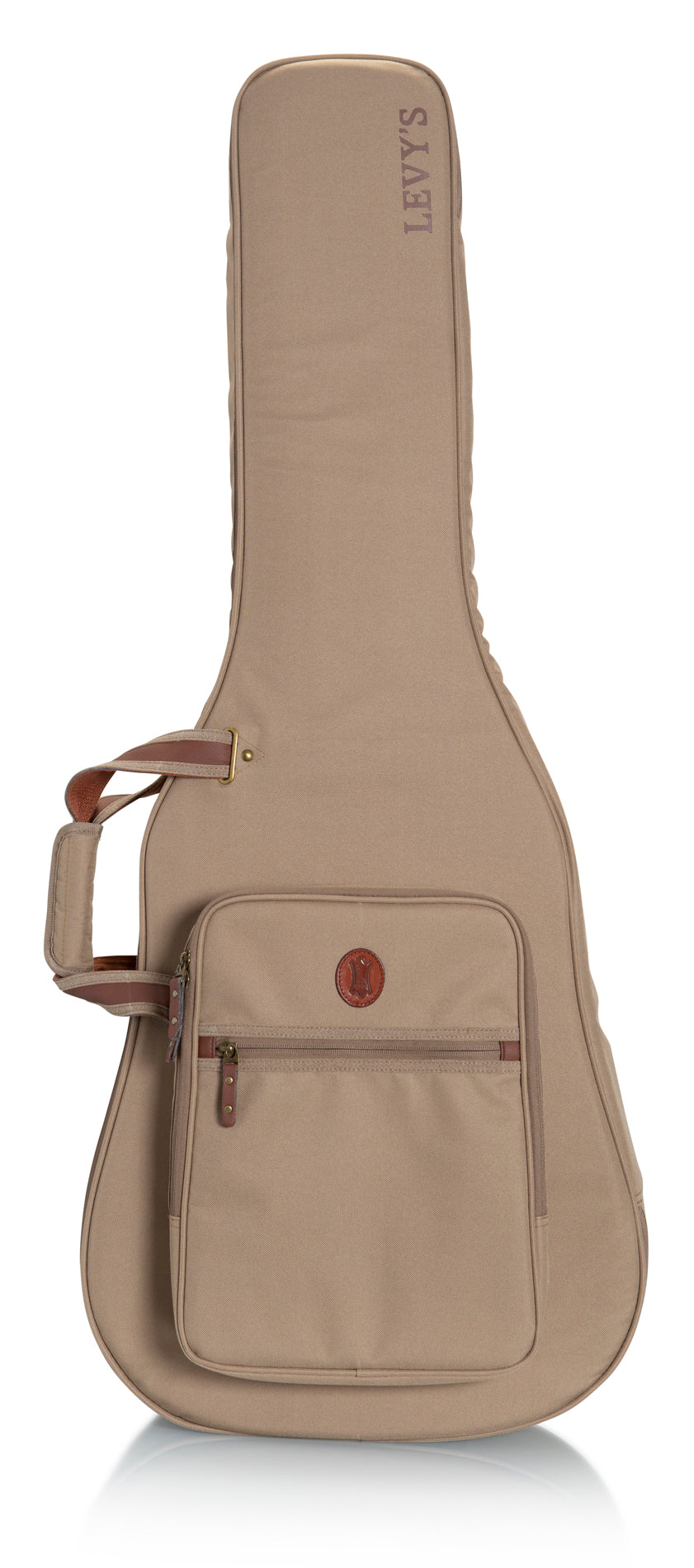 Levy's Deluxe Gig Bag for Dread Guitars - Tan
