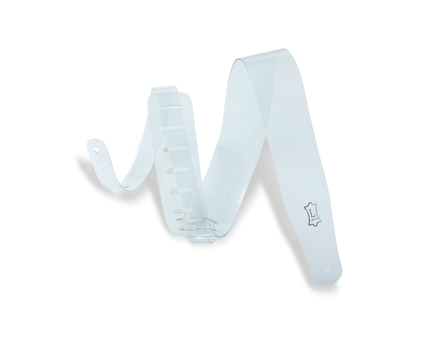 Levy's Leathers - M26CV-01 - 2 1/2" Wide Vinyl Clear Gutar Strap