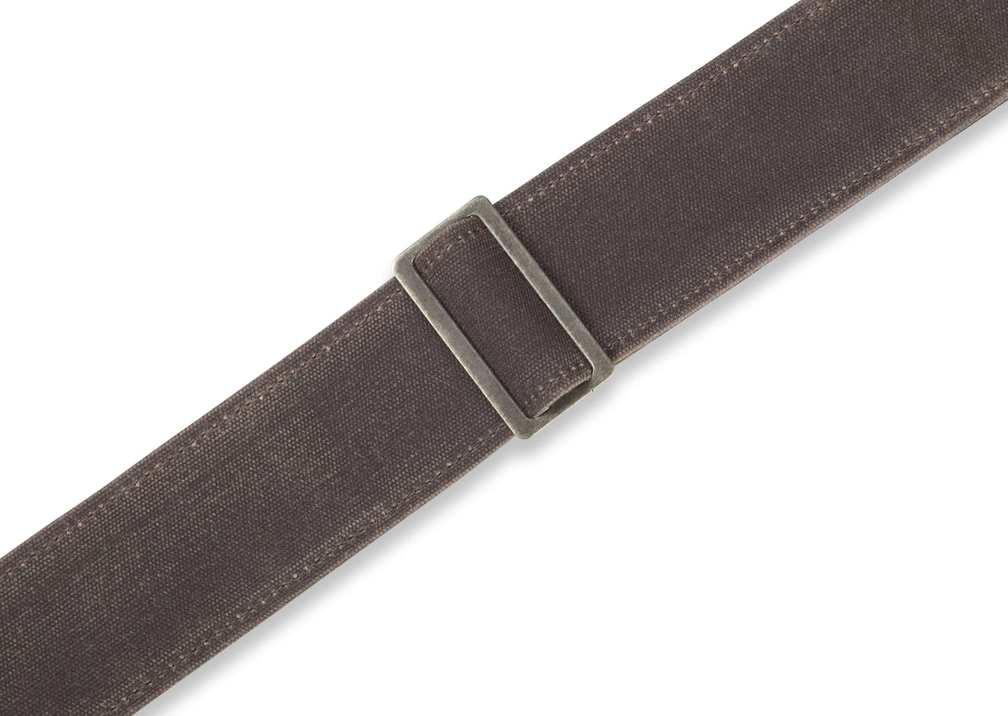 Levy's Leathers - M7WC-BRN - 2" Wide Waxed Canvas Guitar Strap