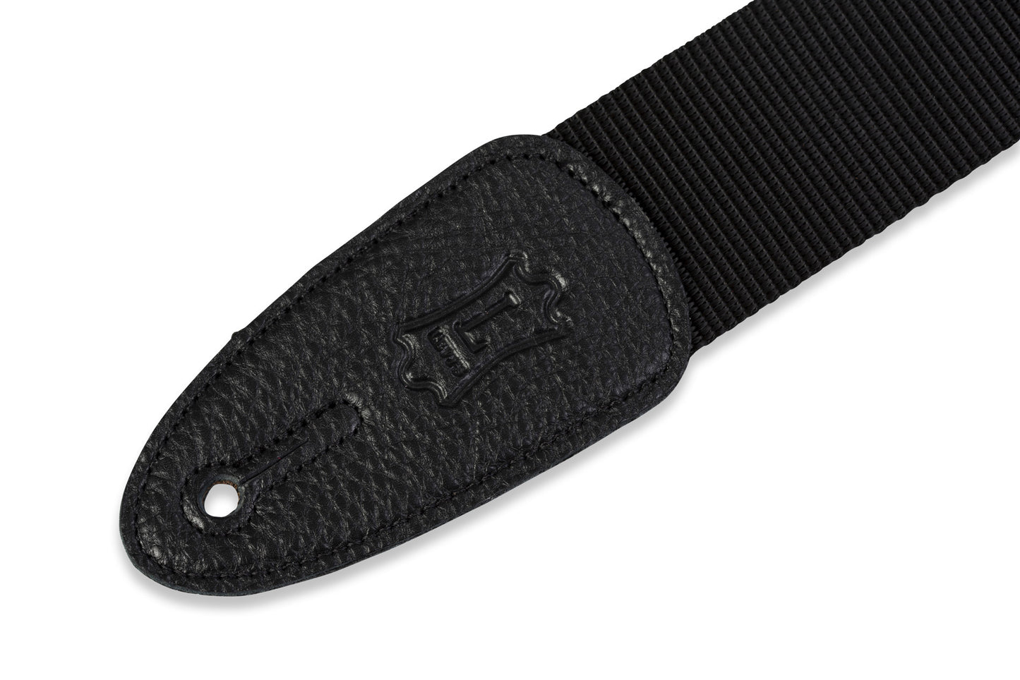 Levy's Leathers - M8-BLK - 2" Wide Black Polypropylene Guitar Strap - Risko Music