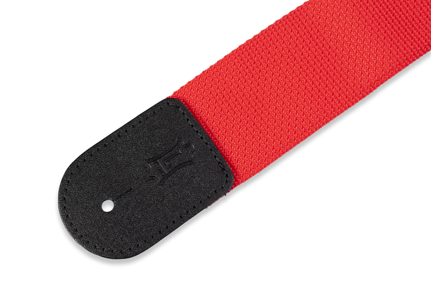 Levy's Leathers - M8POLY-RED - 2" Wide Red Polypropylene Guitar Strap.
