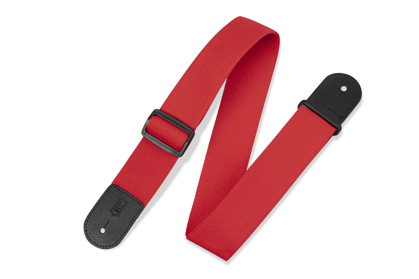 Levy's Leathers - M8POLY-RED - 2" Wide Red Polypropylene Guitar Strap.