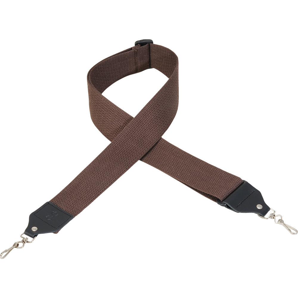 Levy's Leathers - MC10-BRN - 2" Wide Brown Cotton Banjo Strap