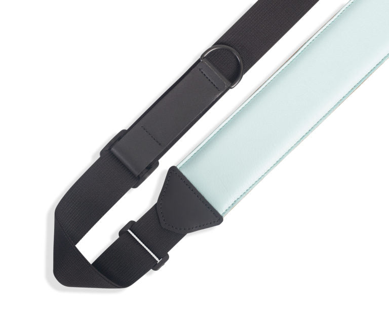 Levy's Leathers - MRHGS-AQU - 2 1/2" Garment RipChord™ Guitar Strap