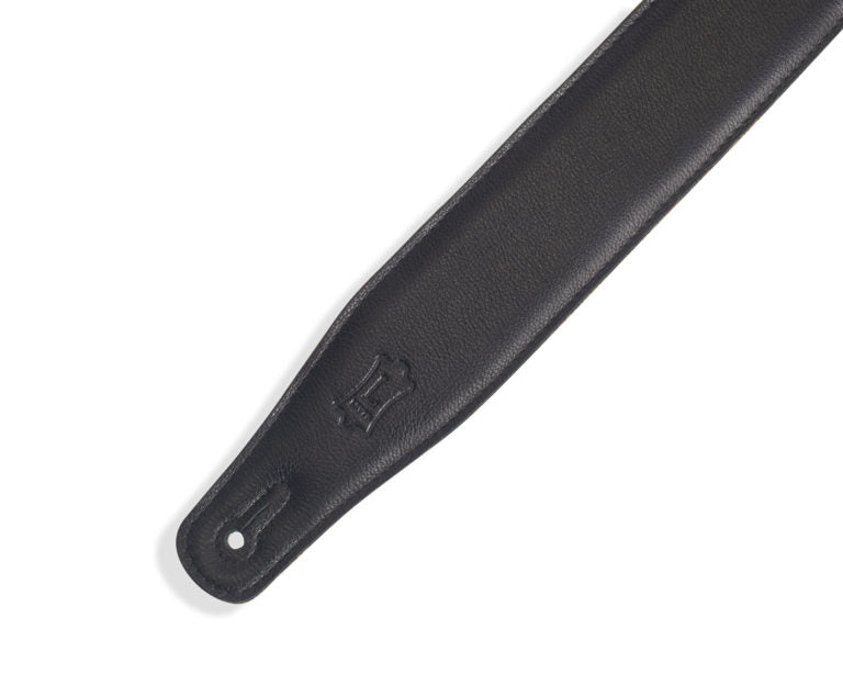Levy's Leathers - MRHGS-BLK - 2 1/2 inch Wide Ergonomic RipChord™ Guitar Strap.