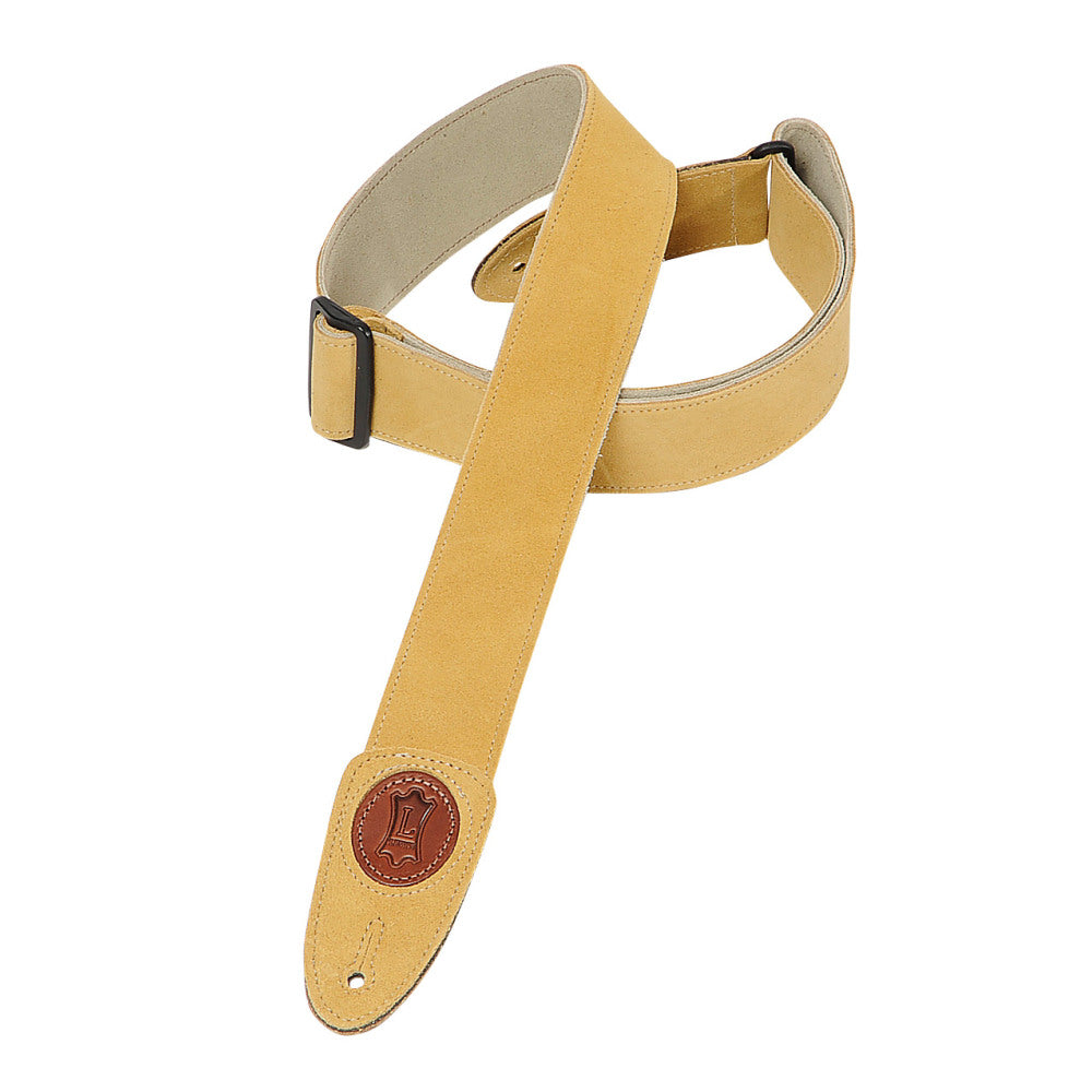 Levy's Leathers - MSS7-TAN - 2" Wide Tan Suede Guitar Strap