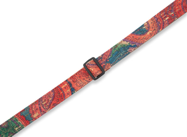 Levy's Leathers - MX23ALL-004 - 1" Wide Cork Mandolin, Ukulele, Guitar Strap