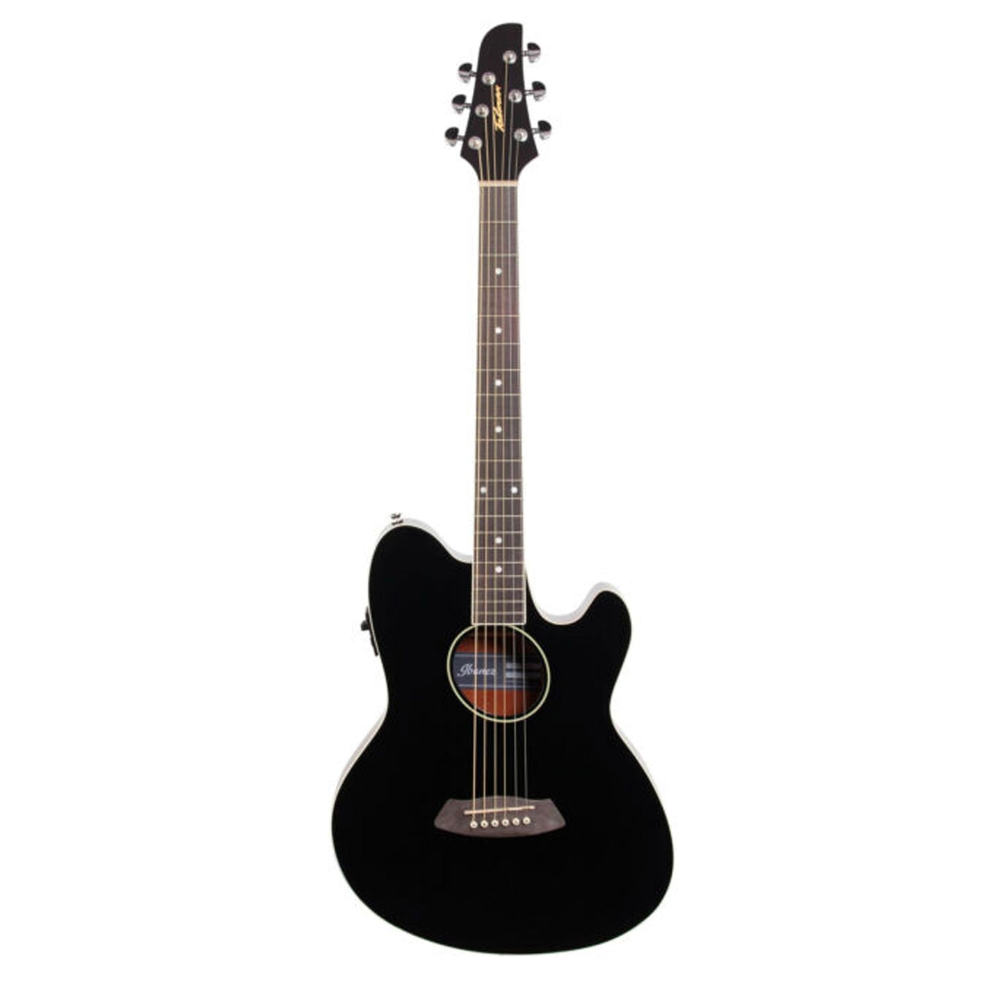 Ibanez Talman TCY10E Acoustic-Electric Guitar - Black