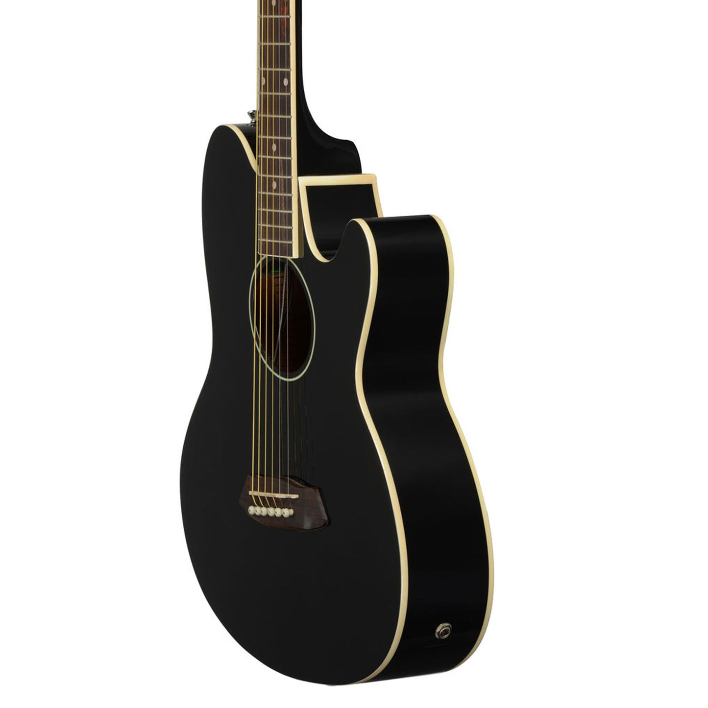 Ibanez Talman TCY10E Acoustic-Electric Guitar - Black