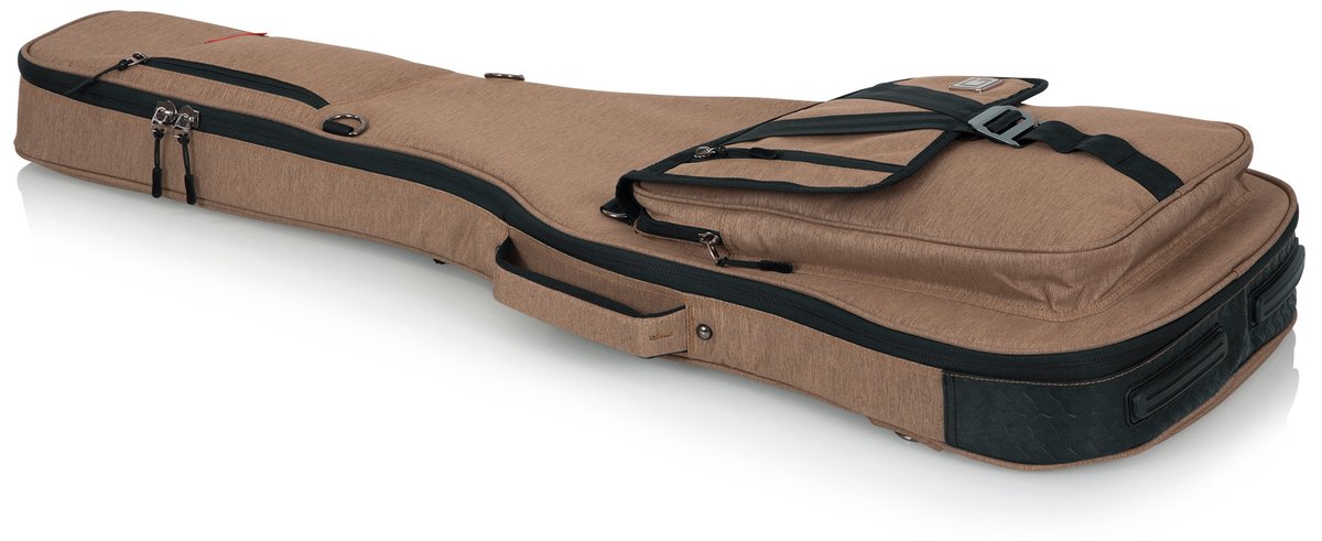 Transit Series Electric Guitar Gig Bag with Tan Exterior
