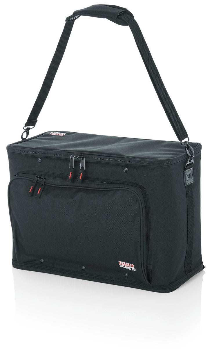 4U Lightweight rack bag with aluminum frame and PE reinforcement