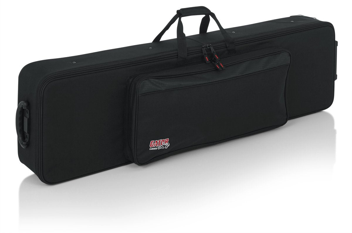 Rigid EPS Foam Lightweight Case w/ Wheels for Slim 76-Note Keyboards