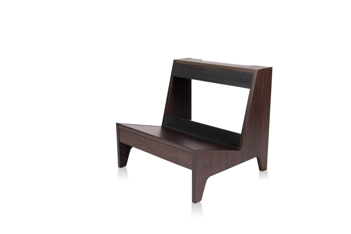 Frameworks Elite Series Small Combo Guitar Amp Stand in Dark Walnut Brown Finish