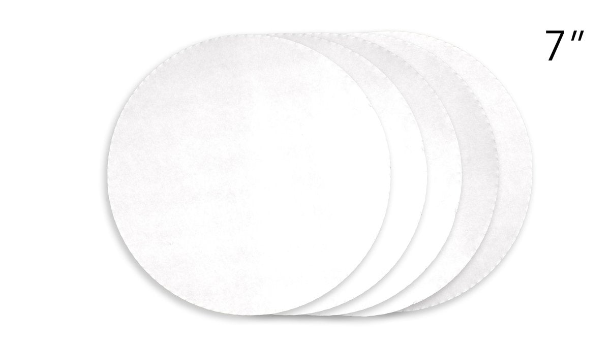 5 pack of 7 inch MERV 13 filters - GBELLCVR0607BK