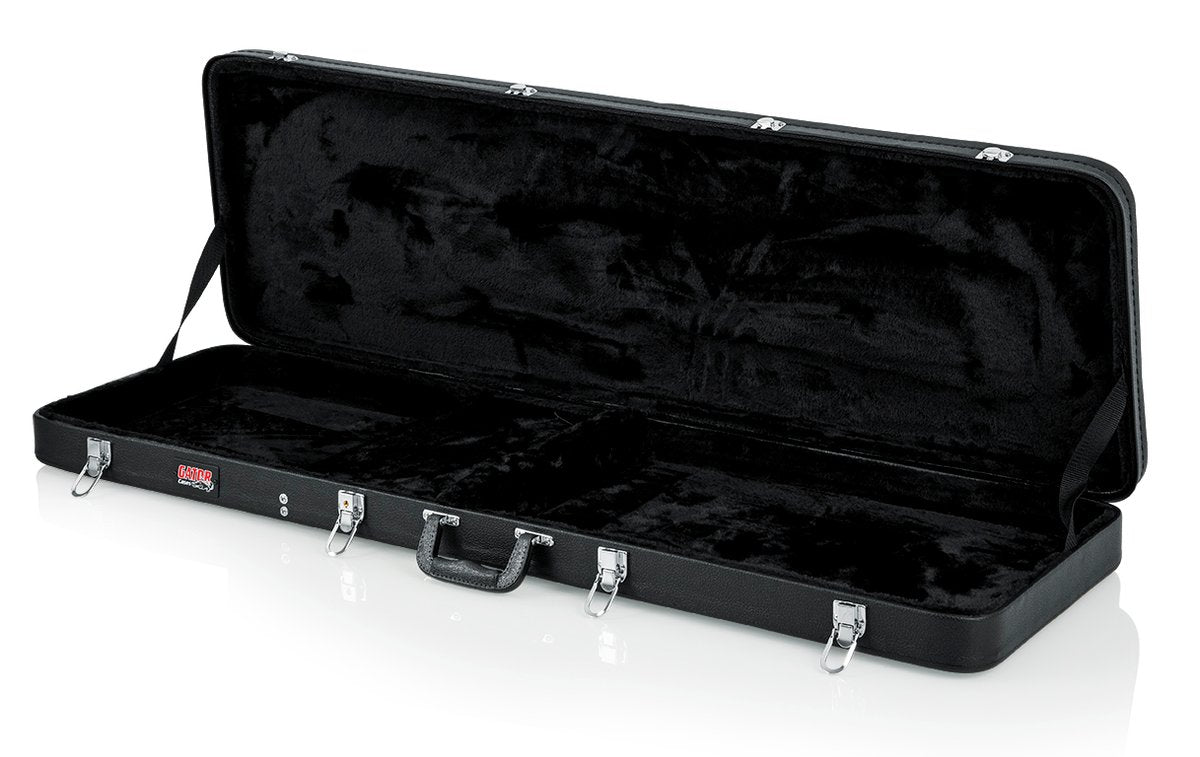Hard-Shell Wood Case for Bass Guitars