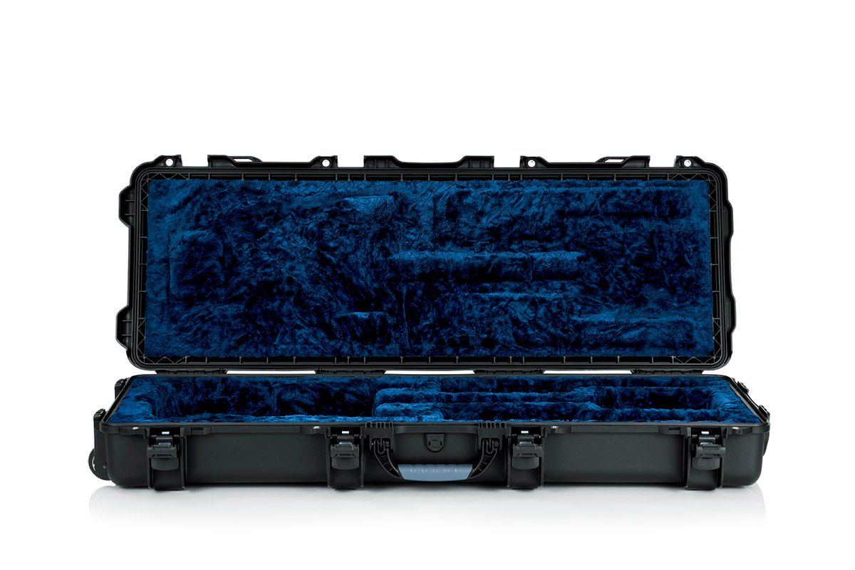 Titan Series ATA Impact & Water Proof Guitar Case with Power Claw Latches for Standard Strat/Tele style Electric Guitars