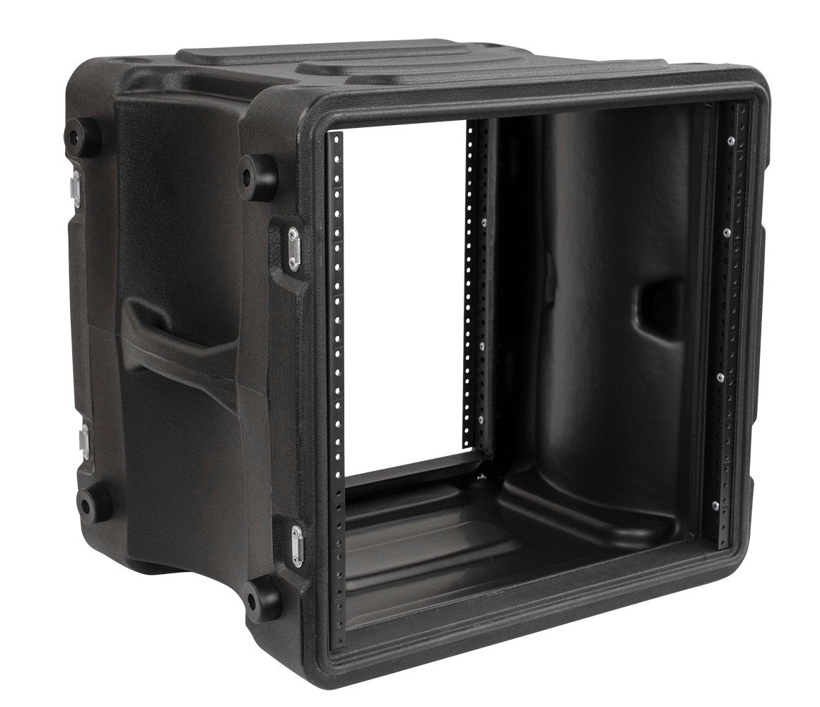 Pro-Series Molded Mil-Grade PE Rack Case; 10U, 19" Deep
